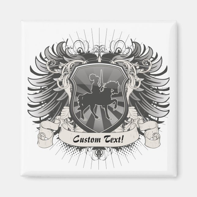Imán Escudo Knight (Frente)