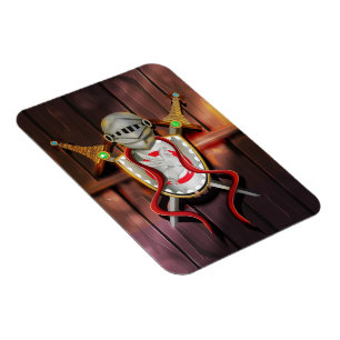 Imán Escudo medieval de armas