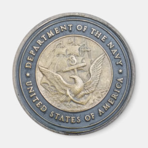 Imán ESCUDO NAVY de EE.UU., emblema
