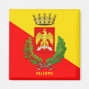 Imán Escudo/pabellón de Palermo (ciudad), Sicilia