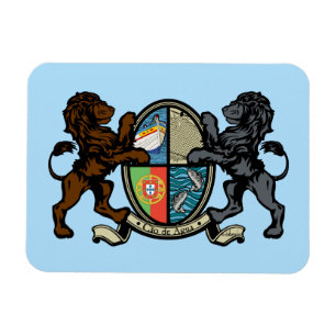 Imán Escudo portugués del perro de agua