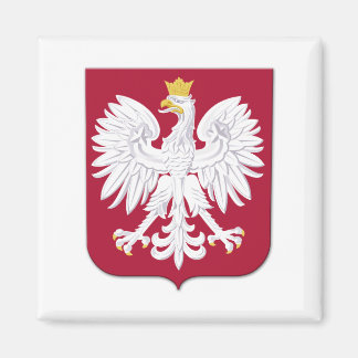 Imán Escudo rojo de águila polaca