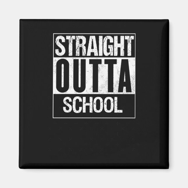 Imán Escuela 1 de Outta directa (Frente)