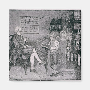 Imán Escuela de antaño en Pennsylvania