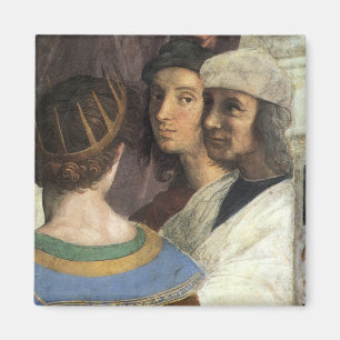 Imán Escuela de Atenas por Raphael, Renacimiento Vintag