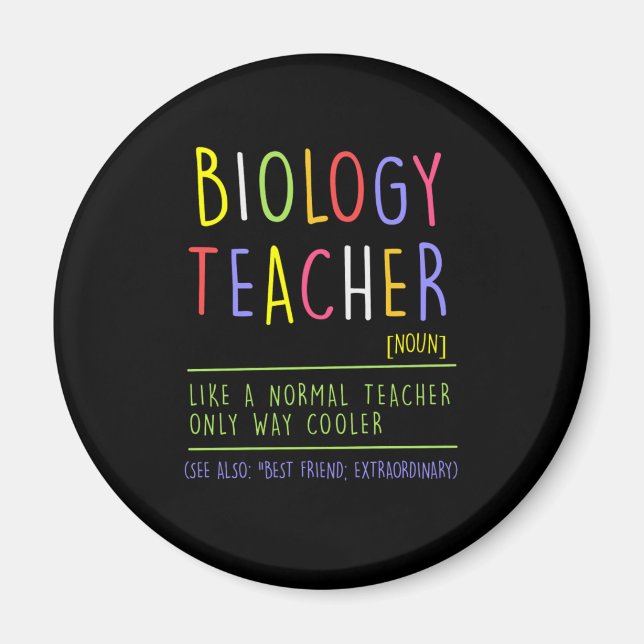 Imán Escuela de Enseñanza de Biología (Frente)