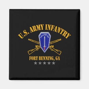 Imán Escuela de Infantería Fort Benning Veterano Patrió