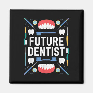 Imán Escuela de Posgrado de Dentista Futuro Niños Mujer