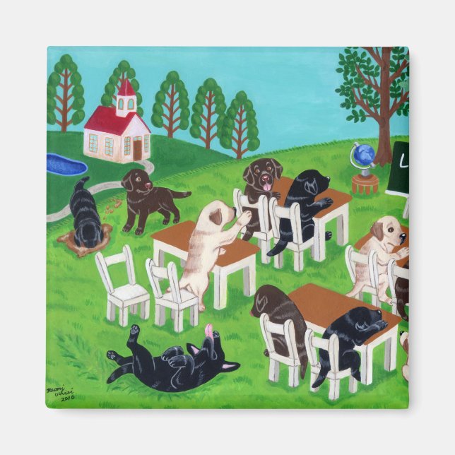 Imán Escuela Labrador (Frente)