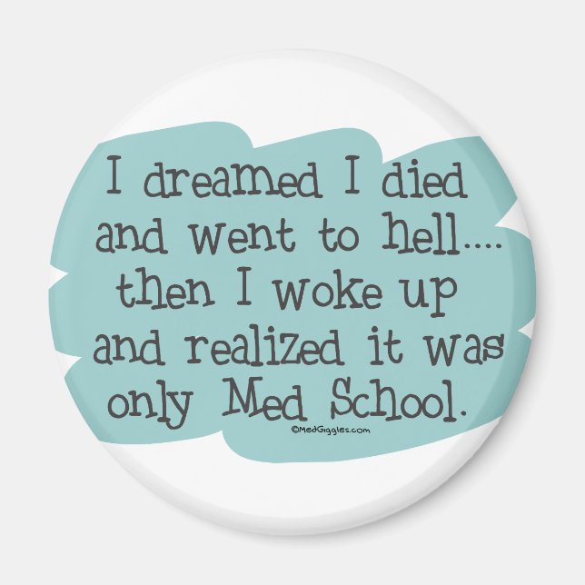 Imán ¿Escuela Med o Infierno? (Frente)