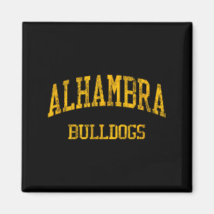 Imán Escuela Secundaria Alhambra Hs Martinez Ca Srts Vi