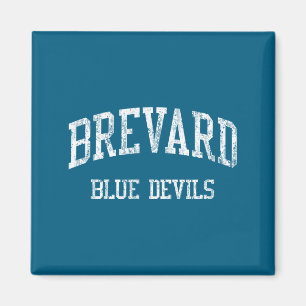 Imán Escuela Secundaria Brevard Hs Brevard Nc Vintage S