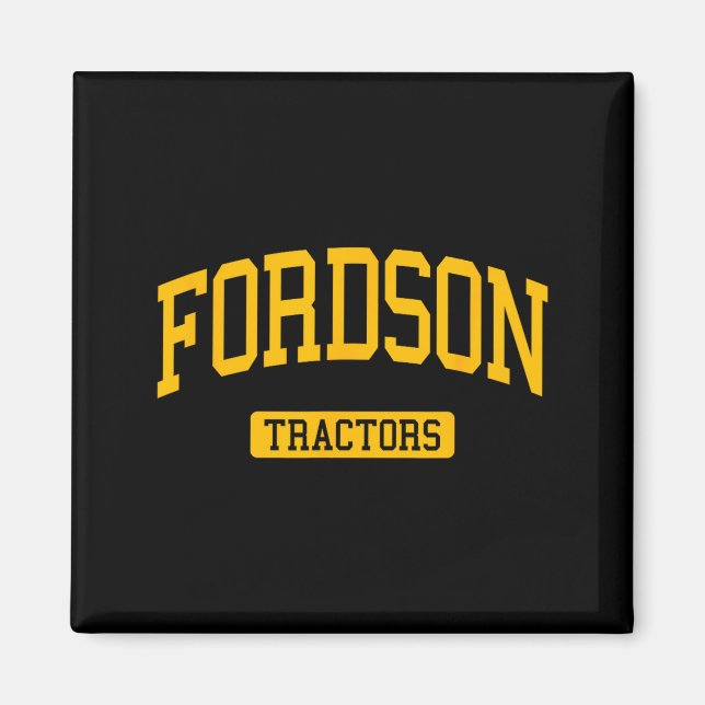 Imán Escuela secundaria Fordson hs dearborn mi deportes (Frente)