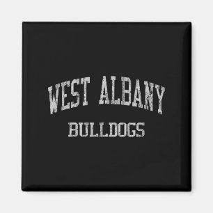 Imán Escuela Secundaria West Albany Hs Albany Or Vintag