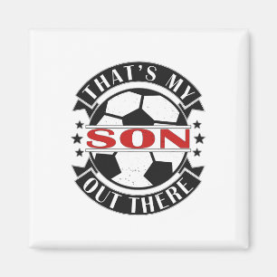 Imán Ese Es Mi Hijo Ahí Fútbol Para Mamá Papá Papa 