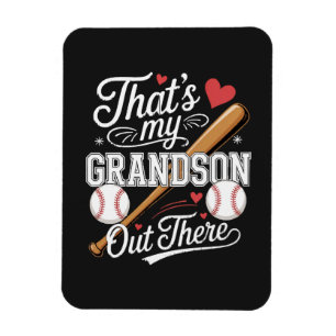 Imán Ese es mi nieto ahí fuera Béisbol