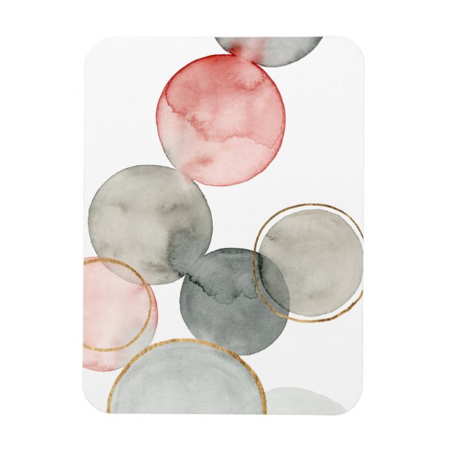 Imán Esferas doradas (Vertical)