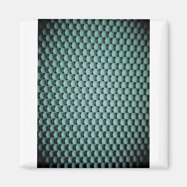 Imán Esferas verdes neo (Frente)