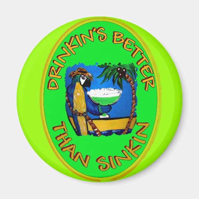 Imán Esloganes de fiesta 1 (Frente)