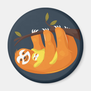 Imán Eslora linda con el bebé