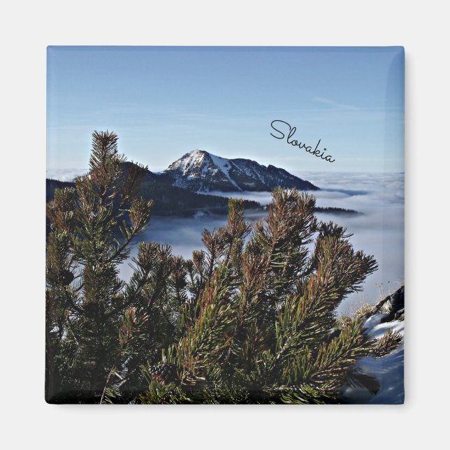 Imán Eslovaquia en invierno (Frente)