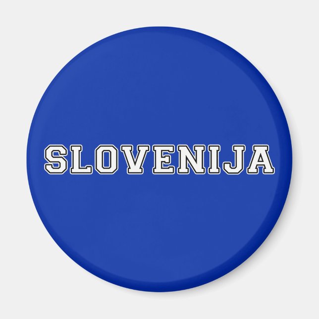 Imán Eslovenia (Frente)