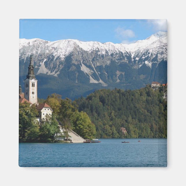 Imán Eslovenia, Bled, Lago Bled, Isla Bled, Bled 2 (Frente)