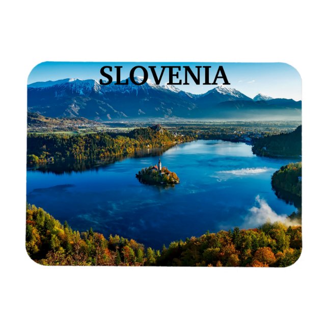 Imán Eslovenia - Lago Bled (Horizontal)