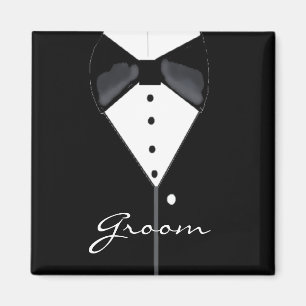 Imán Esmoquin para novio