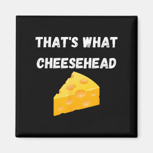 Imán Eso es lo que Cheesehead - Gracioso Fútbol en Gree