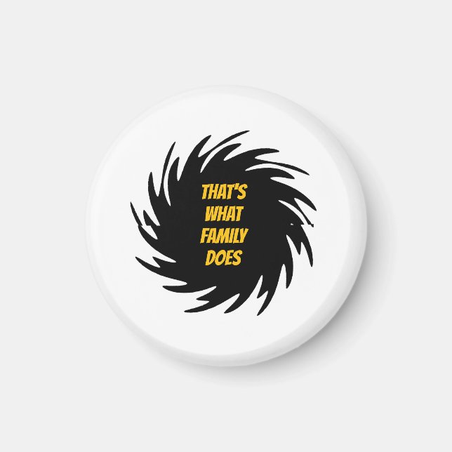 Imán Eso es lo que hace la familia (Frente)