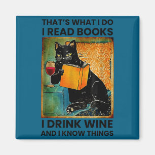 Imán Eso es lo que hago yo leo libros bebo vino lo sé