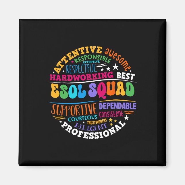 Imán Esol Squad Teachers And Students Team Back To Scho (Frente)