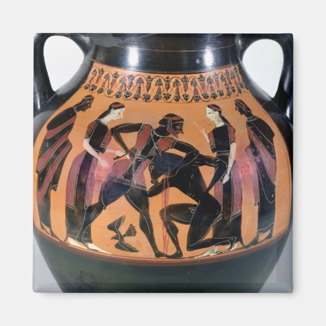 Imán Ésos luchan contra el minotauro (Frente)