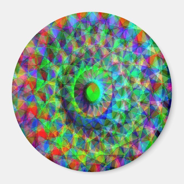 Imán Espacaídas psicodélico......... (Frente)