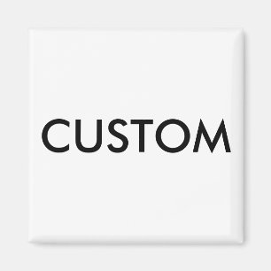 Imán Espacio en blanco personalizado personalizado del