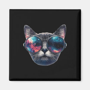 Imán Espacio en Gatos Gles Sungles Universe Meme Gráfic