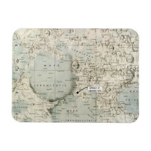 IMÁN ESPACIO: MAPA DE LA LUNA, 1972
