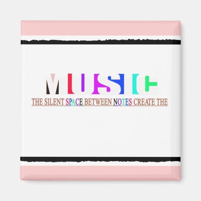 Imán espacio silencioso (Frente)