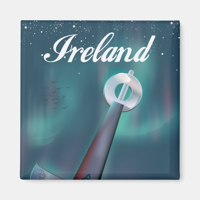 Imán espada celta de irlanda (Frente)