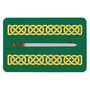 Imán Espada celta y arrojo antiguos