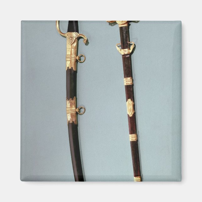 Imán Espada conmemorativa de Napoleón Bonaparte (Frente)