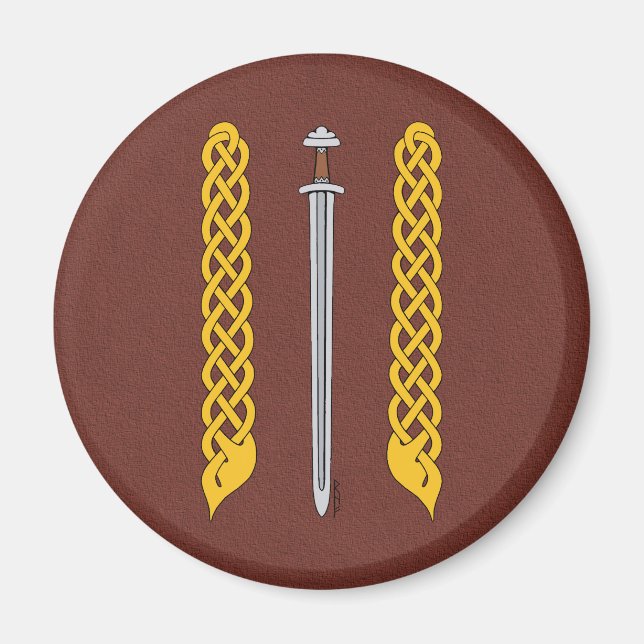 Imán Espada de visión y tracción (Frente)