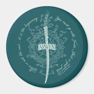 Imán Espada élfica ARWEN™ Cita