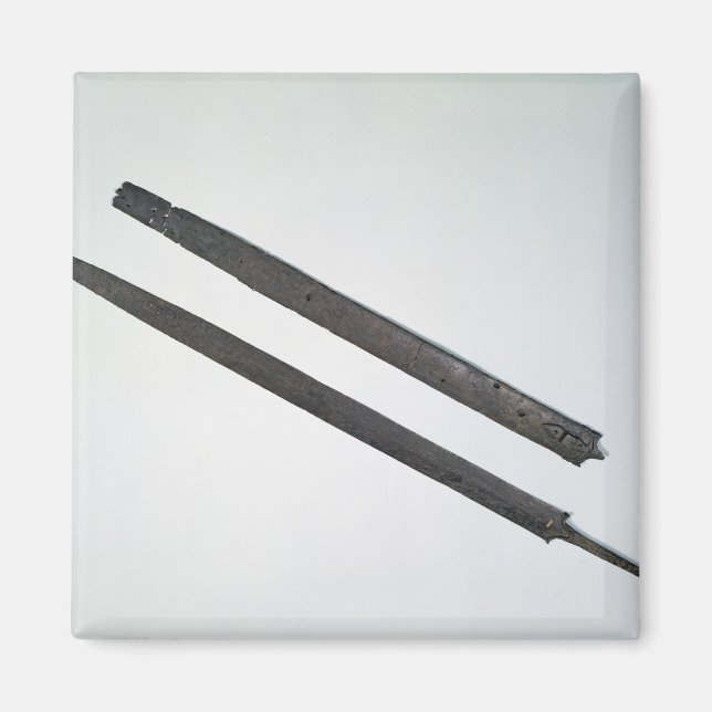 Imán Espada y vaina, de La Tene, Suiza (Frente)