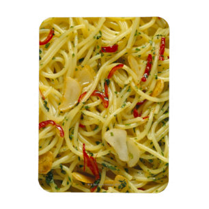 Imán Espaguetis Aglio; Ensaladilla y Peperoncino