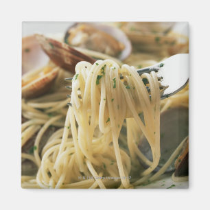 Imán Espaguetis Vongole Bianco