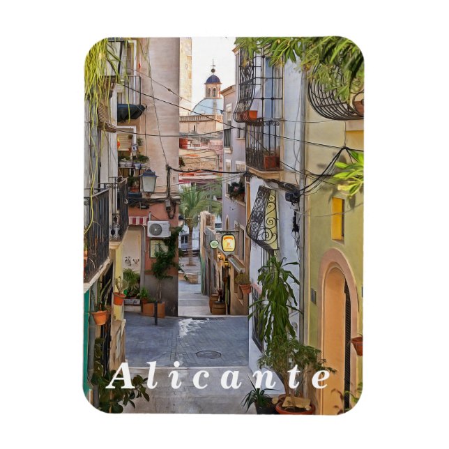 Imán España. Alicante. #15. (Vertical)