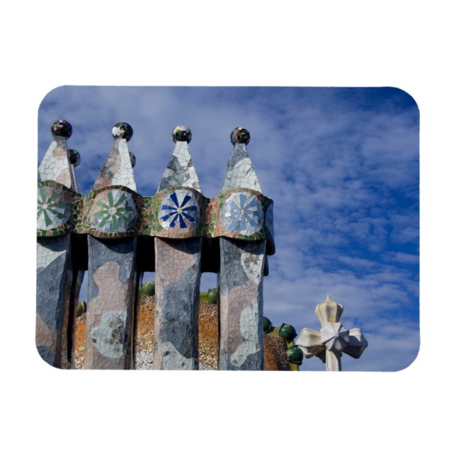 Imán España, Cataluña, Barcelona. Casa Batlló (1906). 2 (Horizontal)