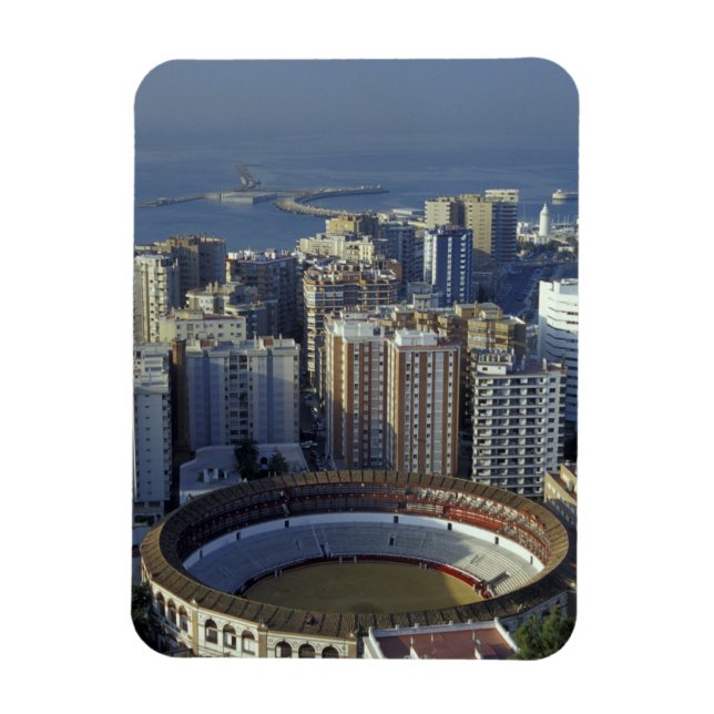 Imán España, Málaga, Andalucía Vista de Plaza de Toros (Vertical)